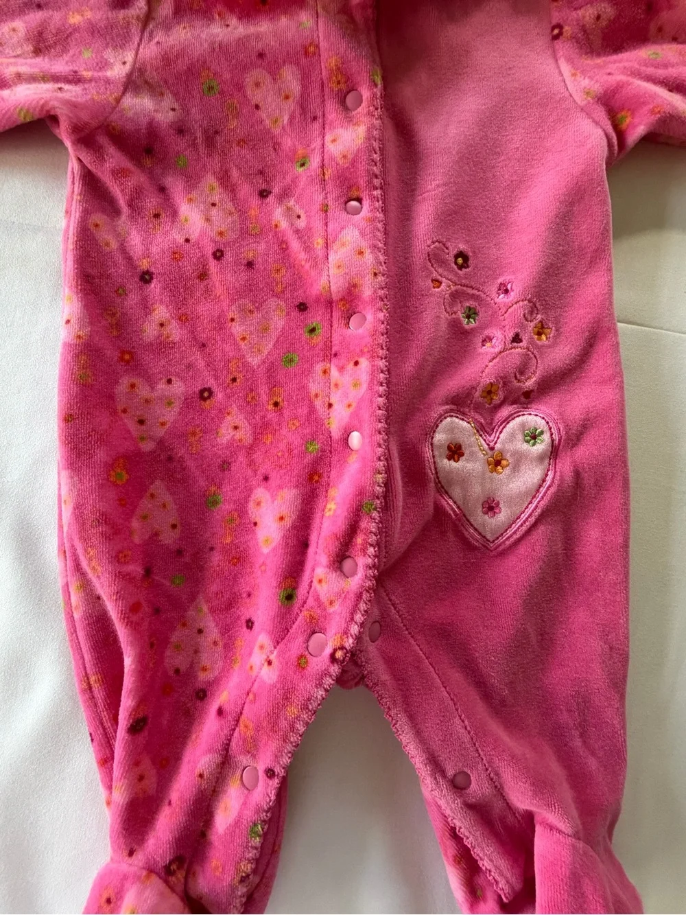 Vintage Y2K Carter’s Baby Girl Pink Sleeper & Sleep Sack Bundle